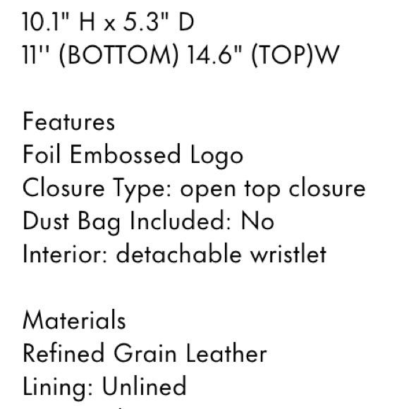 DISNEY X KATE SPADE BEAUTY AND THE BEAST REVERSIBLE LEATHER TOTE BAG w/WRISTLET! - Picture 7 of 7